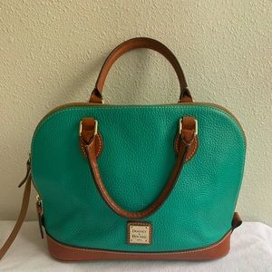Dooney & Burke Pebble Grain leather Bitsy Bag